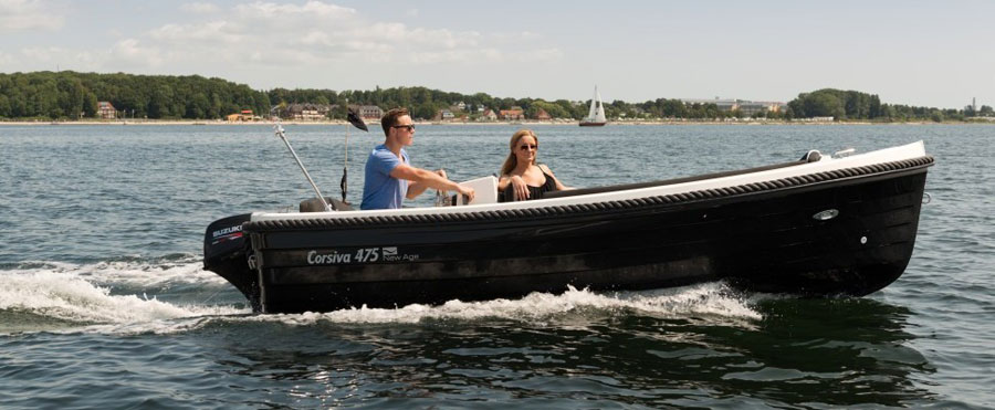 HappyBoats huren varen genieten corsiva sloep