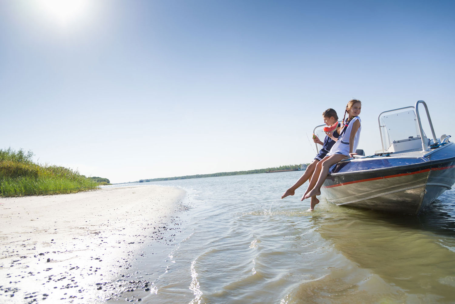 Meer aan en geniet van het strand